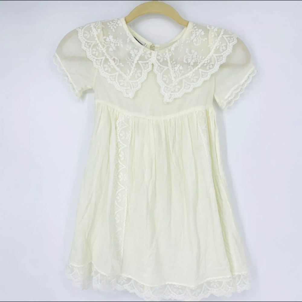 Vintage Girls Gunne Sax Style Prairie Dress 2T